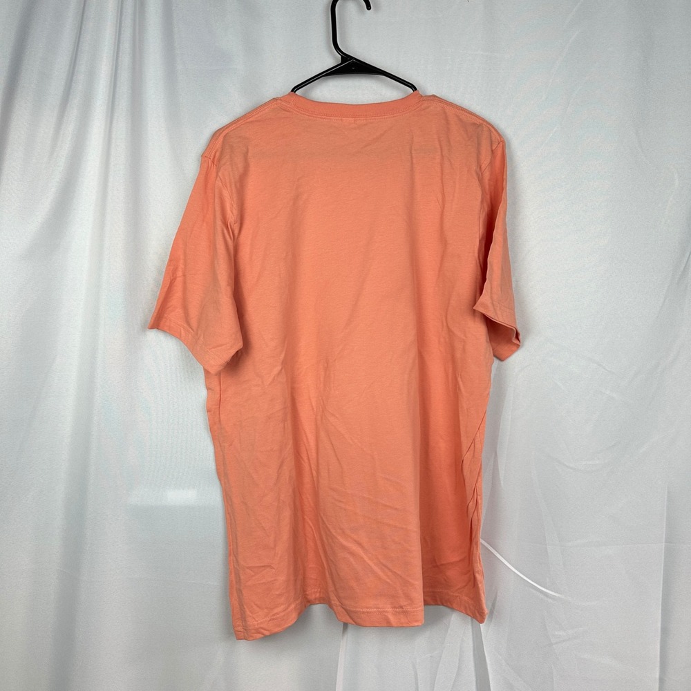 NWT Bella + Canvas T-Shirt Mens XL Terracotta Orange Blank Short Sleeve Tee - Picture 2 of 6